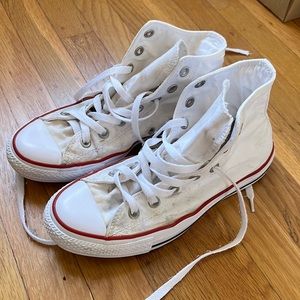 High top converse sneakers